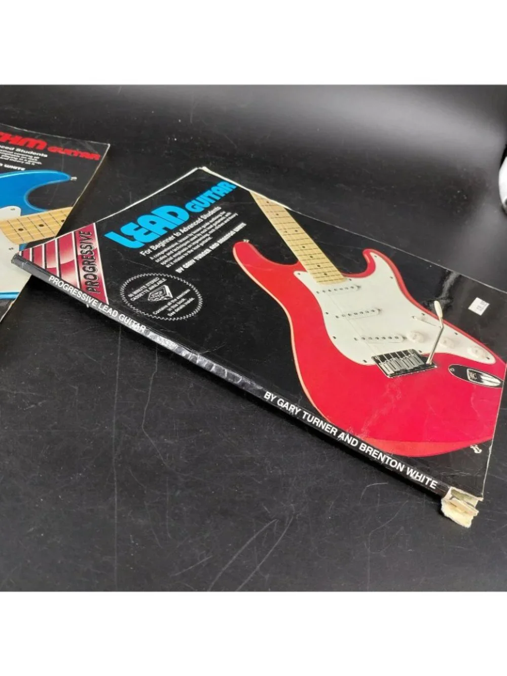 Vintage Rock Guitar Lesson Books Lot 3 Chappell Turner White Paperback Dummies